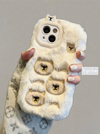 Plushly Bear Dog Phone Case