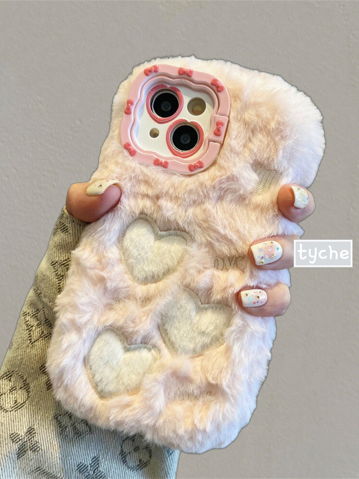 Cushiony Heart Phone Case