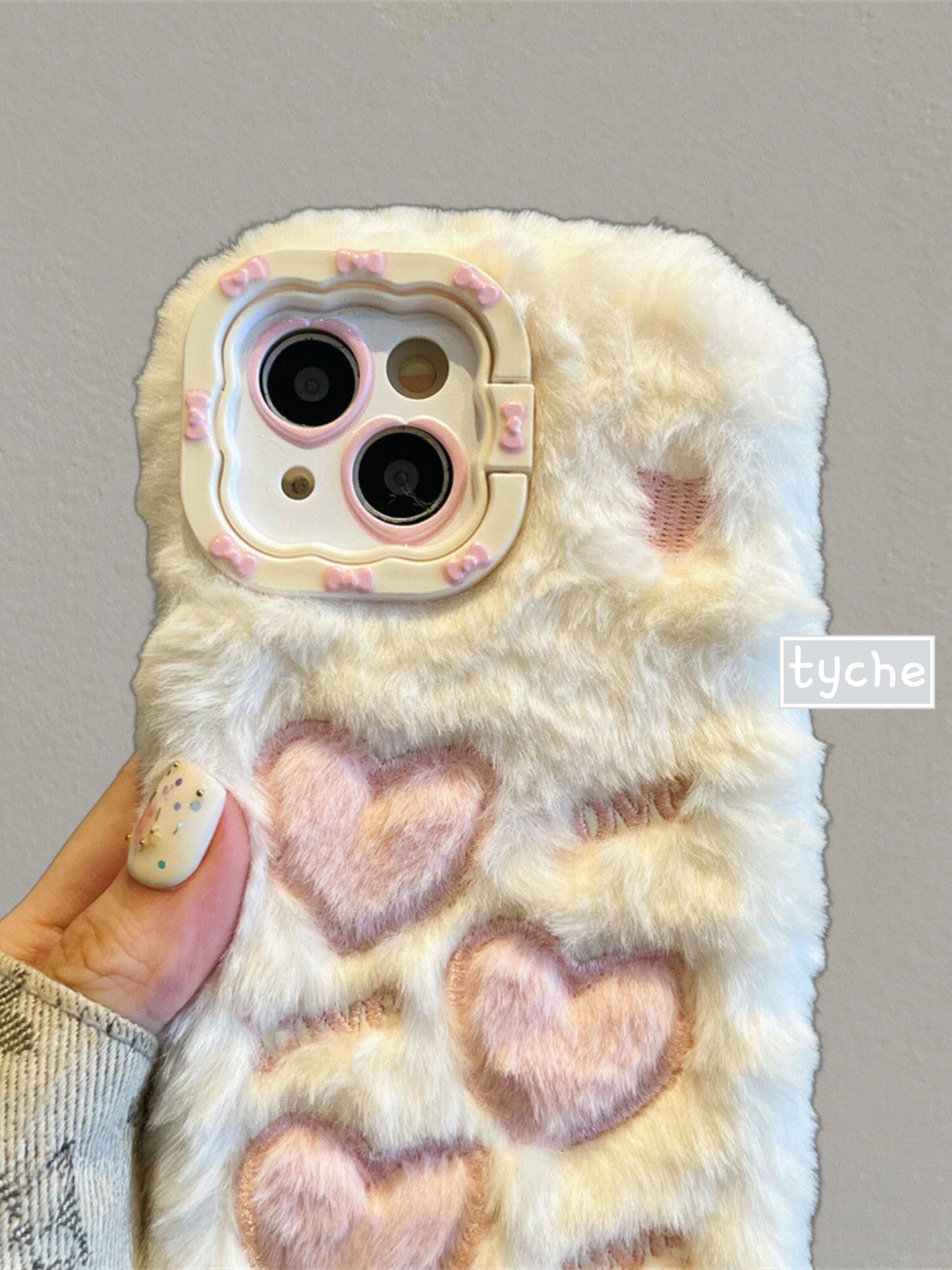 Cushiony Heart Phone Case