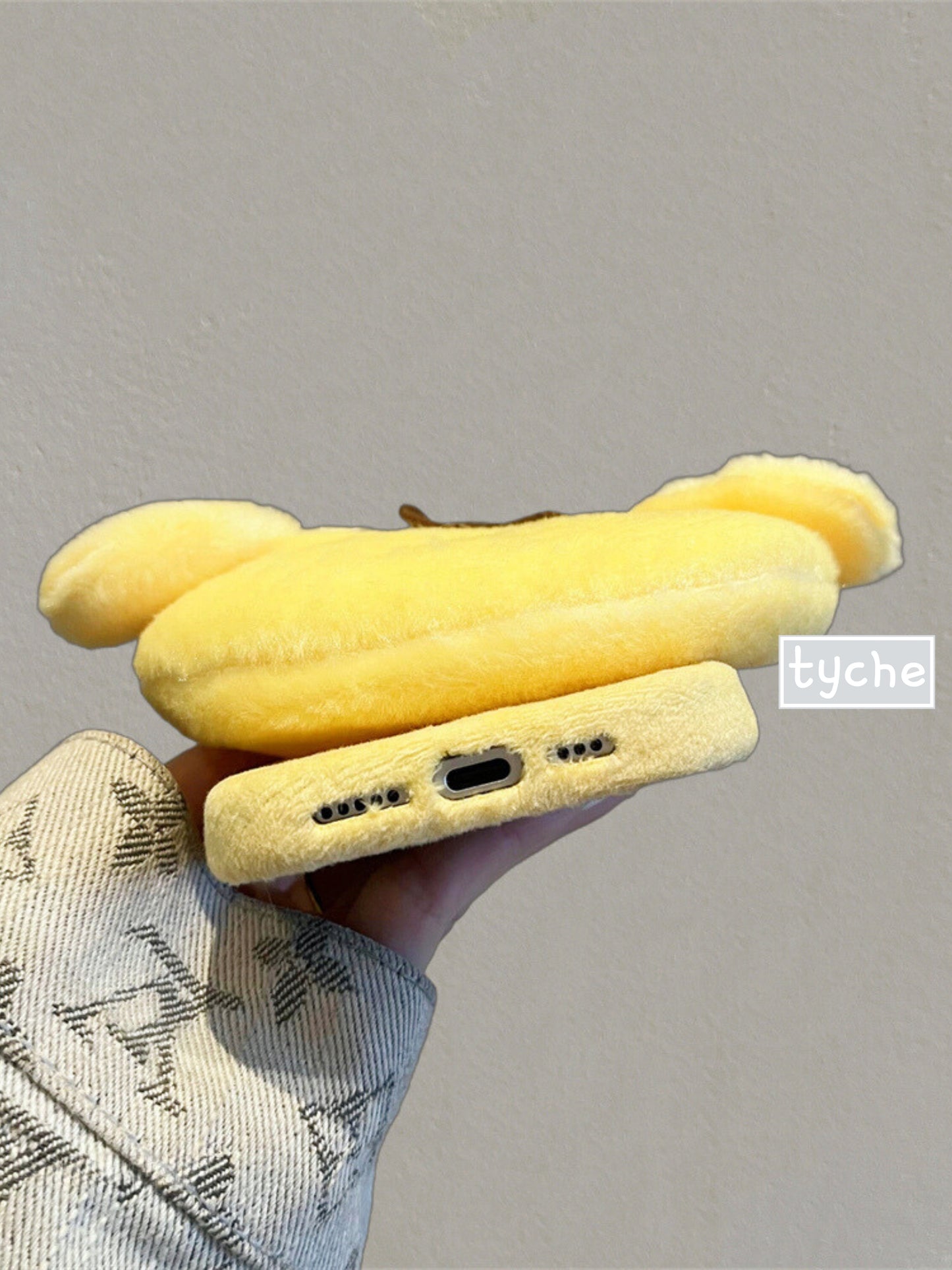 Sanrio Purin Plush Pocket Phone Case