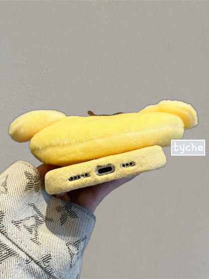 Sanrio Purin Plush Pocket Phone Case