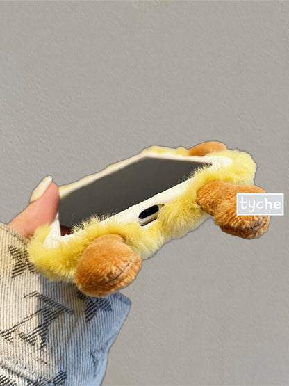 Fuzzy Cheese Man Phone Case