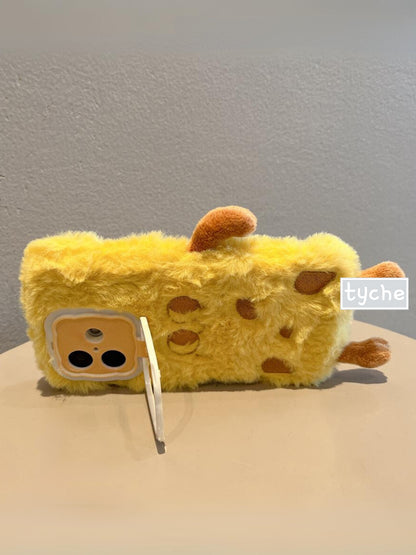 Fuzzy Cheese Man Phone Case