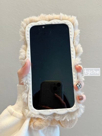 Furry Bear Protective Phone Case