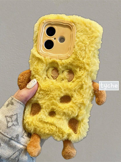 Fuzzy Cheese Man Phone Case