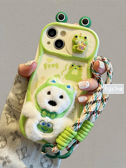 Plush Frog Bear TPU Phone Case