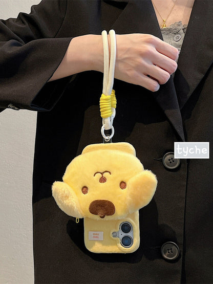 Sanrio Purin Plush Pocket Phone Case