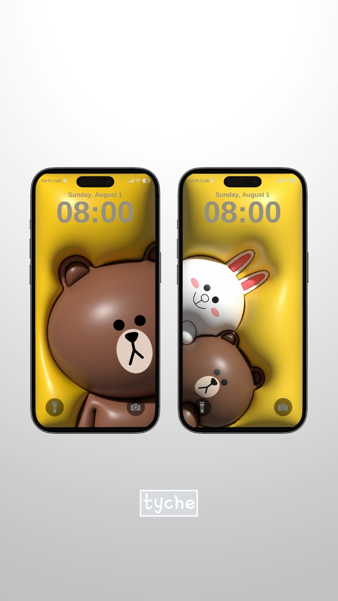 Brown and Cony Inflated Mobile Wallpapers