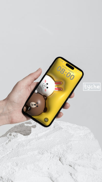 Brown and Cony Inflated Mobile Wallpapers