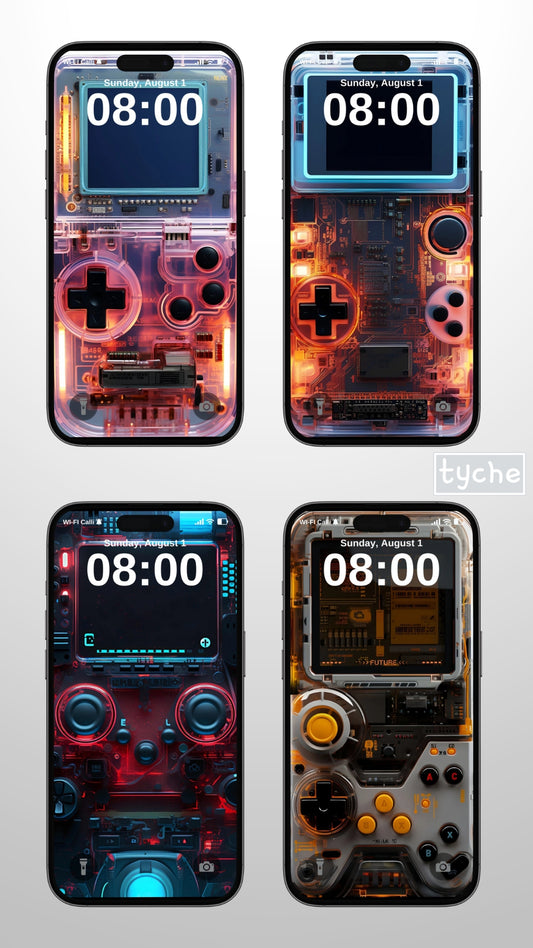 Simulated Game Boy Mobile Wallpapers