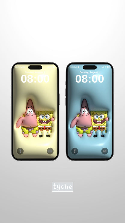 Sponge Bob Friends Mobile Wallpapers