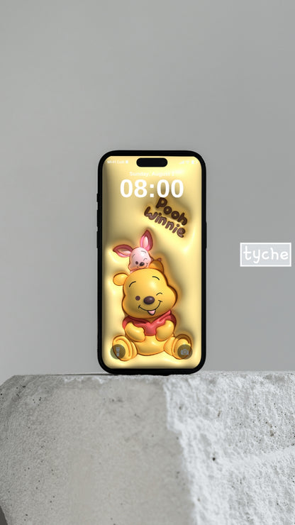 Winnie Bear Mobile Wallpapers