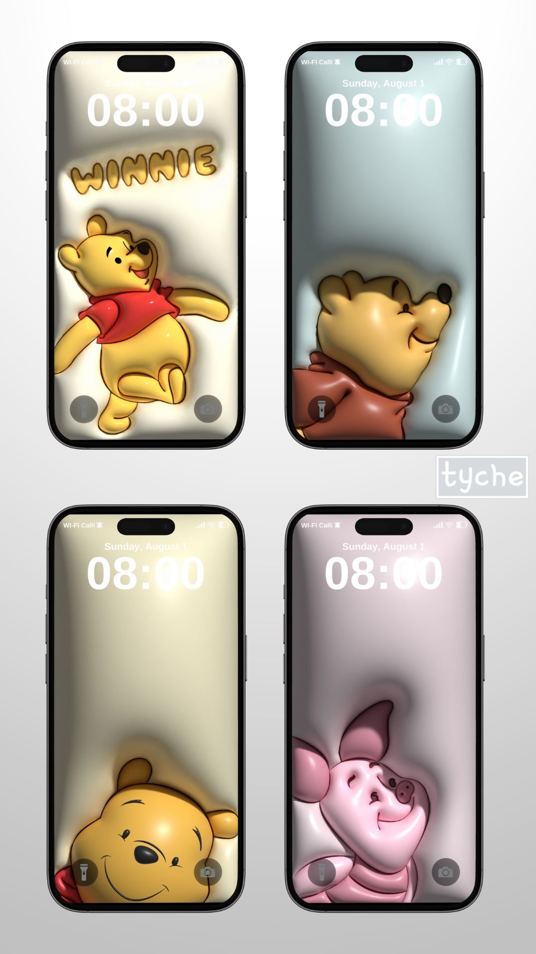 Winnie Bear Mobile Wallpapers